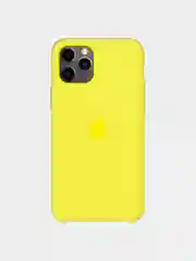 Желтый чехол силиконовый для iPhone 11, Silicone Case
