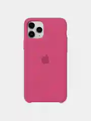 Фуксия чехол силиконовый для iPhone Silicone Case, Xs Max