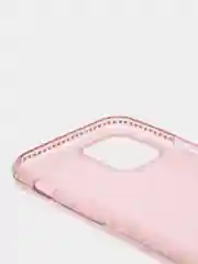 Розовый мягкий матовый чехол на айфон с стразами iPhone.6, 6s,7,7+,8,8+,X,XS,XR,XS MAX,11,11PROMAX