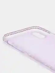 Пурпурный мягкий матовый чехол на айфон с стразами iPhone.6, 6s,7,7+,8,8+,X,XS,XR,XS MAX,11,11PROMAX