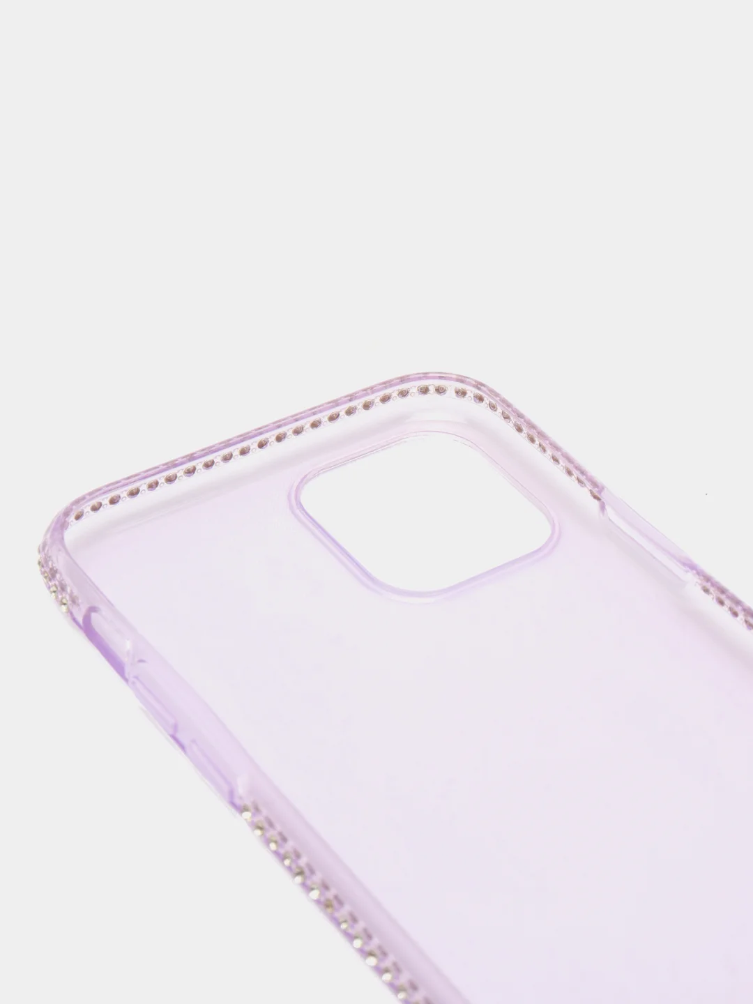 Пурпурный мягкий матовый чехол на айфон с стразами iPhone.6, 6s,7,7+,8,8+,X,XS,XR,XS MAX,11,11PROMAX
