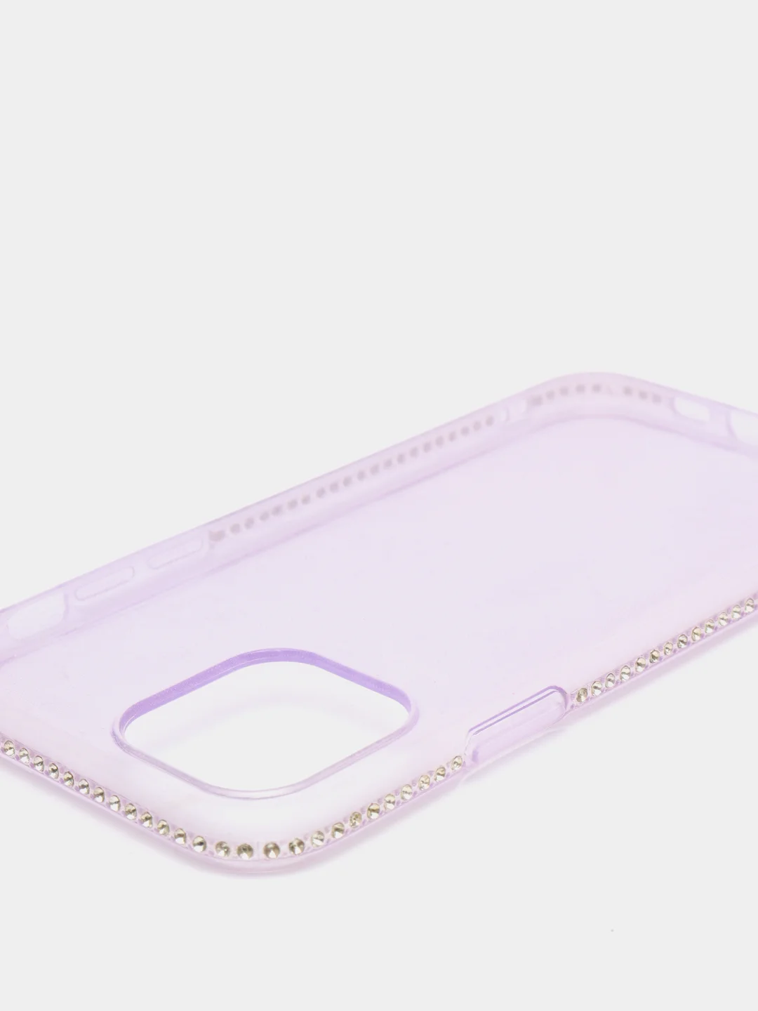 Пурпурный мягкий матовый чехол на айфон с стразами iPhone.6, 6s,7,7+,8,8+,X,XS,XR,XS MAX,11,11PROMAX