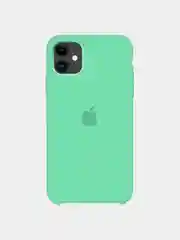 Мятный чехол силиконовый для iPhone Silicone Case, Xs Max