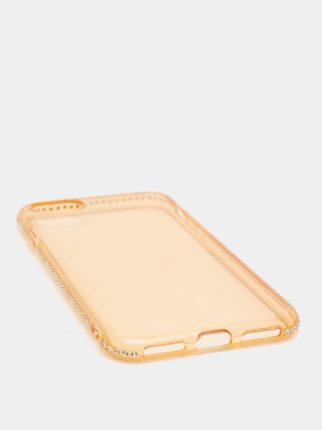 Золотой мягкий матовый чехол на айфон с стразами iPhone.6, 6s,7,7+,8,8+,X,XS,XR,XS MAX,11,11PROMAX