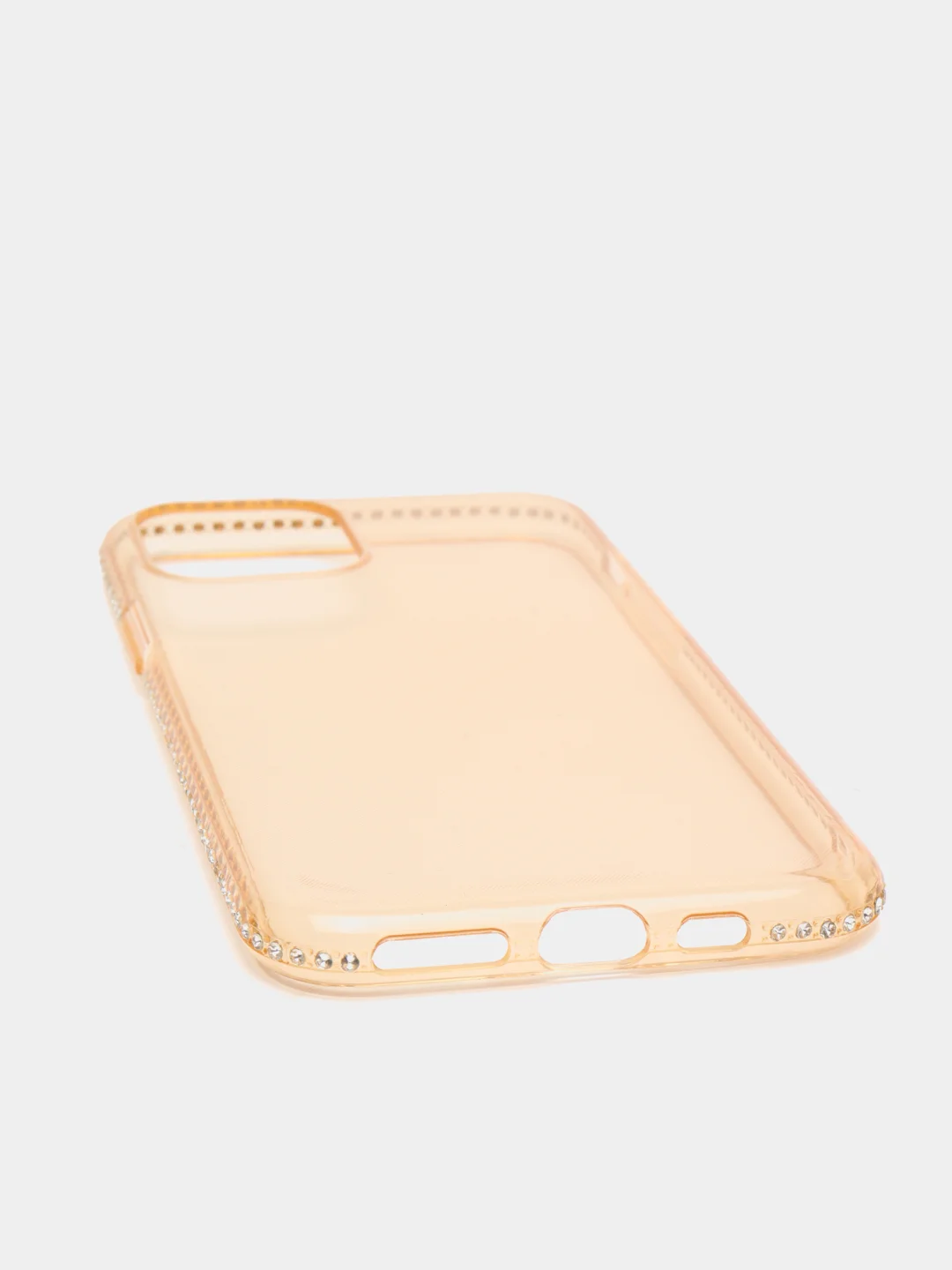 Золотой мягкий матовый чехол на айфон с стразами iPhone.6, 6s,7,7+,8,8+,X,XS,XR,XS MAX,11,11PROMAX