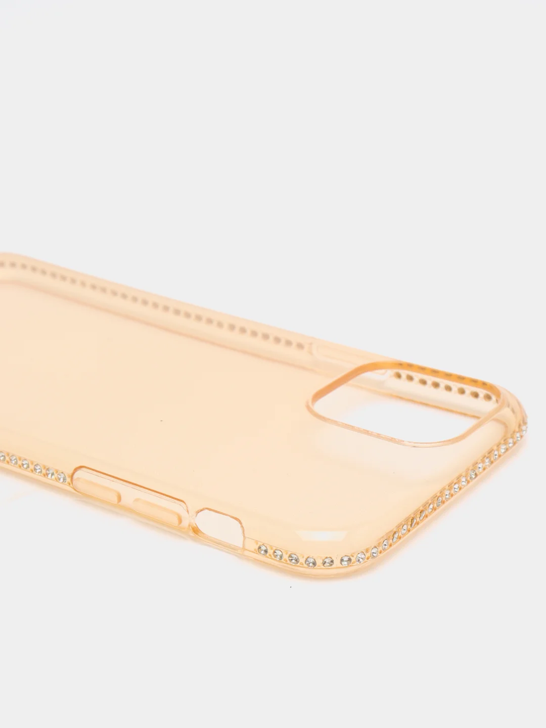Золотой мягкий матовый чехол на айфон с стразами iPhone.6, 6s,7,7+,8,8+,X,XS,XR,XS MAX,11,11PROMAX