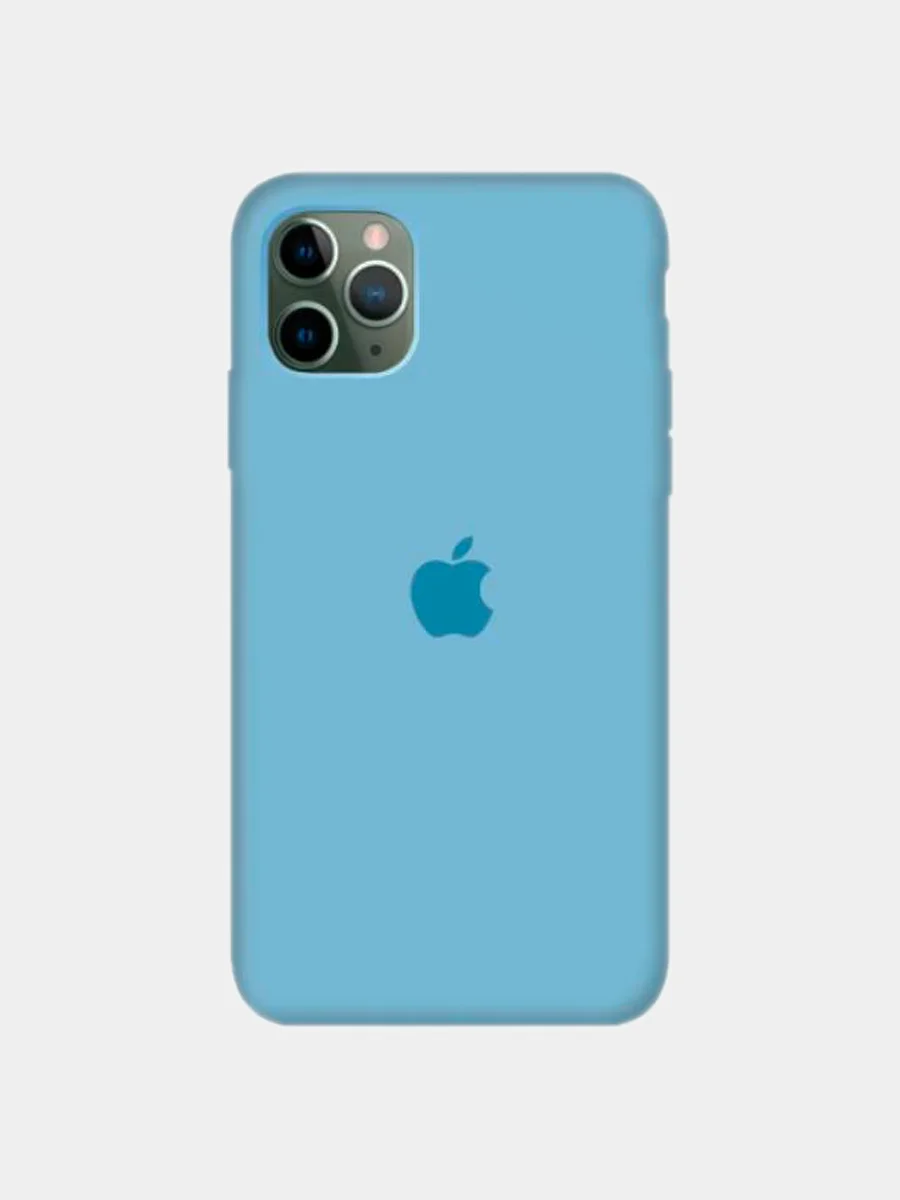 Ледяной чехол силиконовый для iPhone Silicone Case, Xs Max