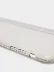 Черный мягкий матовый чехол на айфон с стразами iPhone.6, 6s,7,7+,8,8+,X,XS,XR,XS MAX,11,11PROMAX