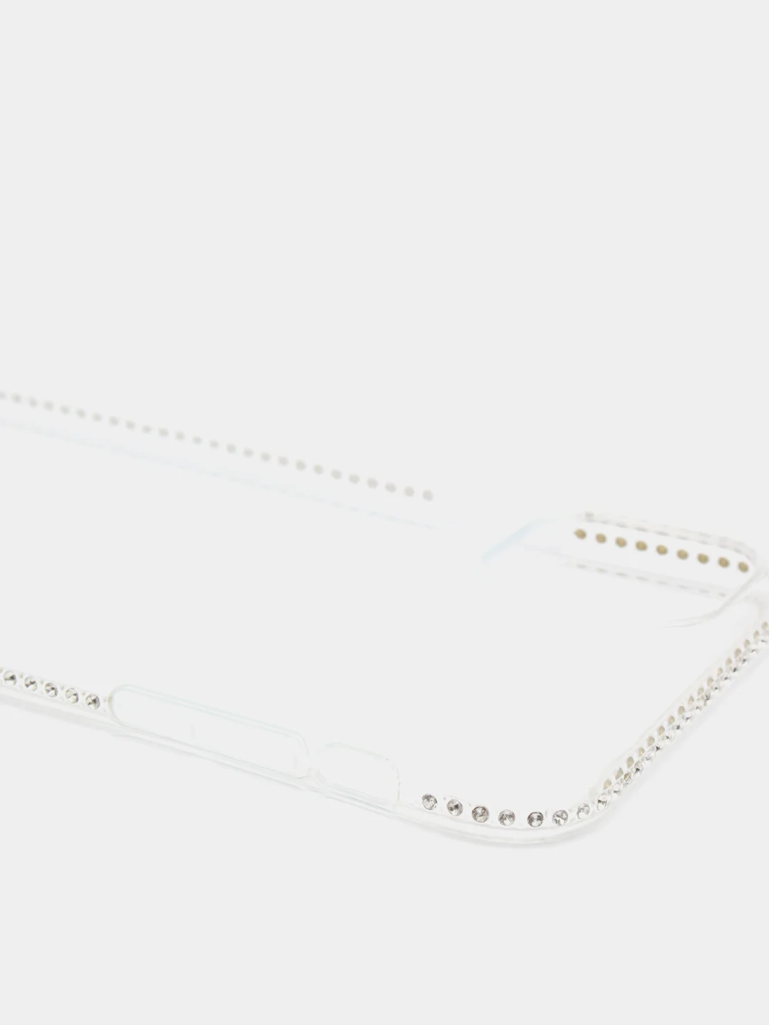 Прозрачный мягкий матовый чехол на айфон с стразами iPhone.6, 6s,7,7+,8,8+,X,XS,XR,XS MAX,11,11PROMAX