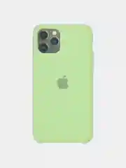 Мятный чехол силиконовый для iPhone Silicone Case, 11 Pro Max