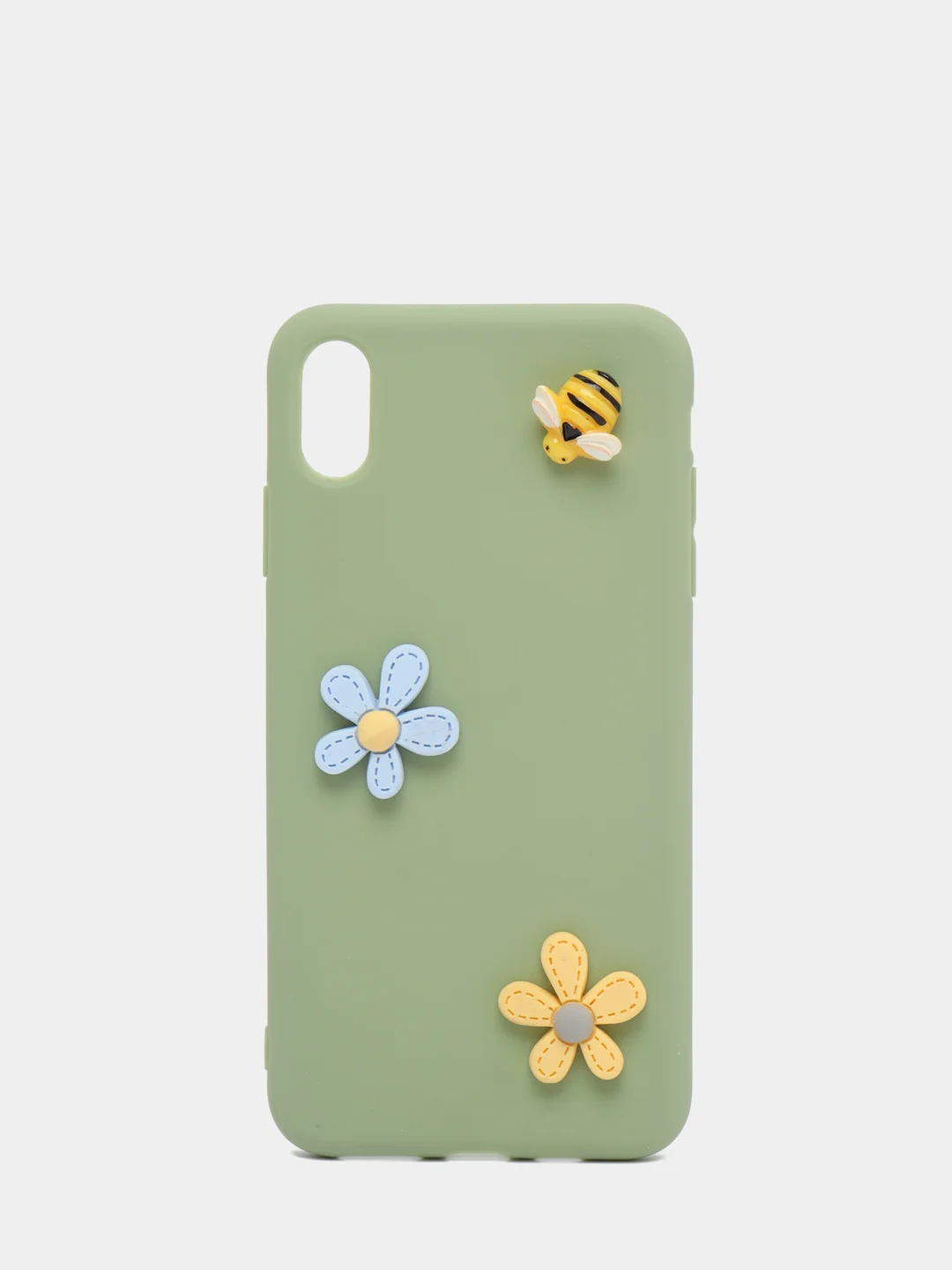 Мятный мягкий чехол для айфон с 3D принтам для iPhone 6/6s, 6s+, 7/8, 7+/8+, X/XS, XR, XS max