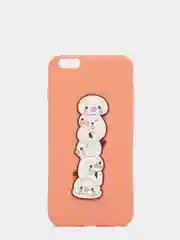 Коралловый мягкий чехол для Айфон, с 3D принтом, для iPhone 6/6s, 6s+, 7/8, 7+/8+, X/XS, XR, XS max
