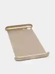 Золотой чехол для айфон iPhone из ТПУ, защита 360