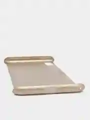 Золотой чехол для айфон iPhone из ТПУ, защита 360