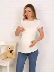 Футболка для беременных и кормящих