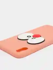 Коралловый мягкий чехол для айфон с 3D принтам для iPhone 6/6s, 6s+, 7/8, 7+/8+, X/XS, XR, XS max