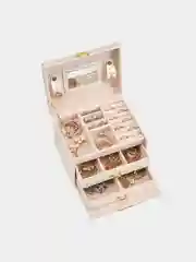 Классическая шкатулка для украшений Casserge с зеркалом