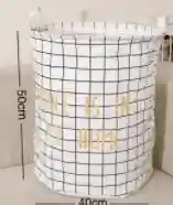 Желтый корзина для хранения игрушек, белья, одежды/Большая корзина с ручками