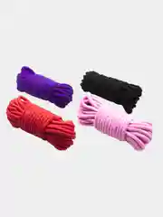 Красный веревка для связывания шибари, БДСМ, (5, 10, 15 и 20м)