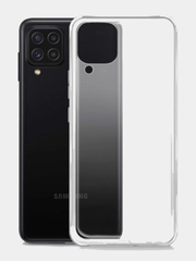 Чехол на Samsung Galaxy A22 / Samsung Galaxy M32 / M22  прозрачный силиконовый