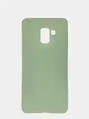 Лесной зеленый чехол Samsung Galaxy A8+ (A8 Plus) (SM-A730F), Галакси А8+, силиконовый цветной матовый