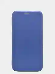 Синий меланж чехол книжка для iPhone/samsung/Honor/XIAOMI