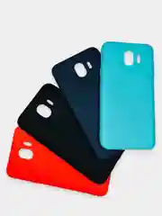 Бирюзовый чехол Samsung Galaxy J4 2018, Самсунг Галакси Джи4 2018 силиконовый