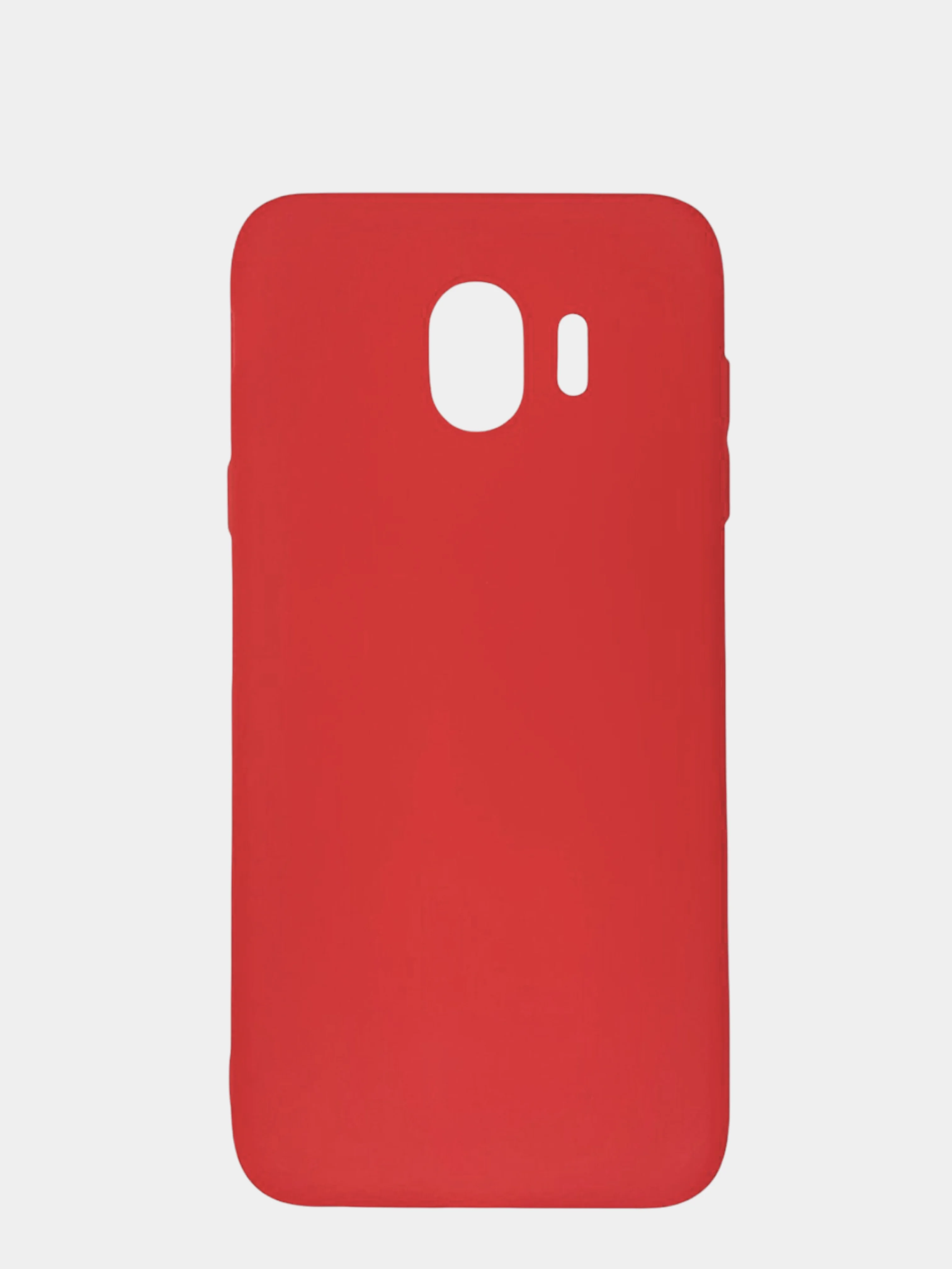 Красный чехол Samsung Galaxy J4 2018, Самсунг Галакси Джи4 2018 силиконовый
