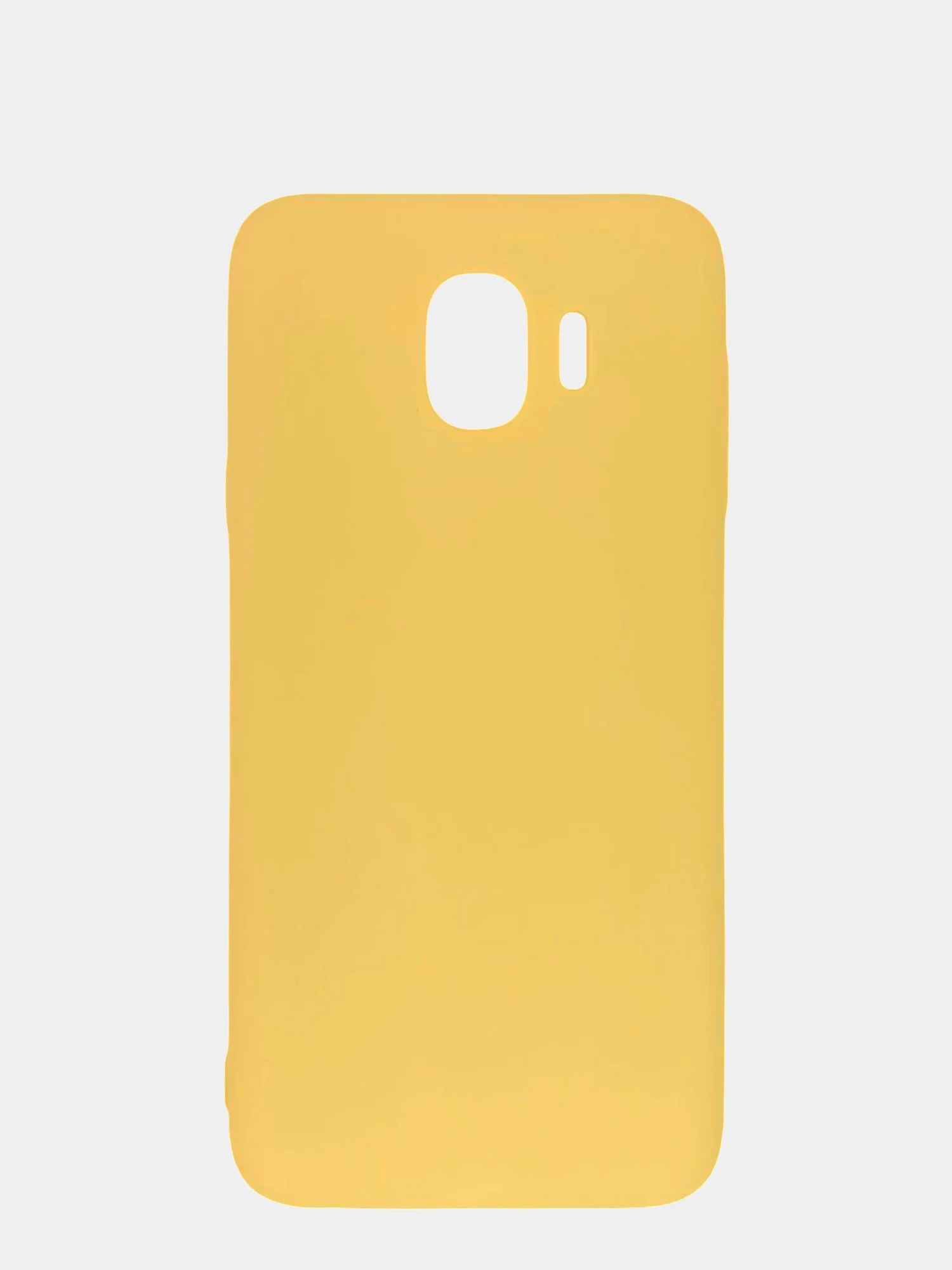 Желтый чехол Samsung Galaxy J4 2018, Самсунг Галакси Джи4 2018 силиконовый