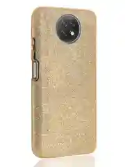 Золотой чехол блестящий Xiaomi Redmi Note 9T, накладка c блёстками Редми Нот 9Т