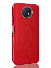 Красный чехол блестящий Xiaomi Redmi Note 9T, накладка c блёстками Редми Нот 9Т