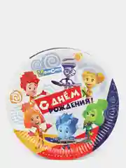 Тарелки "Фиксики", 23 см, набор 6 шт