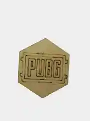 Деревянная заготовка для декора "PUBG"