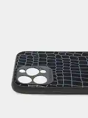 Чехол для iPhone 13 Pro Max (6.7) силиконовый бархатный Паутинка