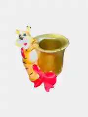 Золотой карандашница "Тигренок"