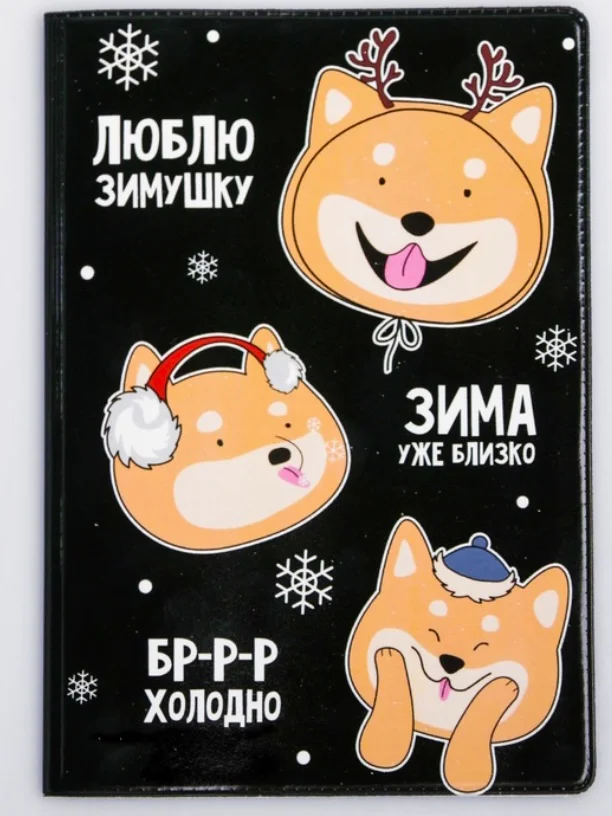 Серебряный обложка для паспорта