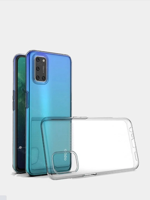 Чехол силиконовый прозрачный для OPPO