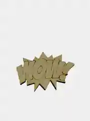 Деревянная заготовка для декора "WOW"