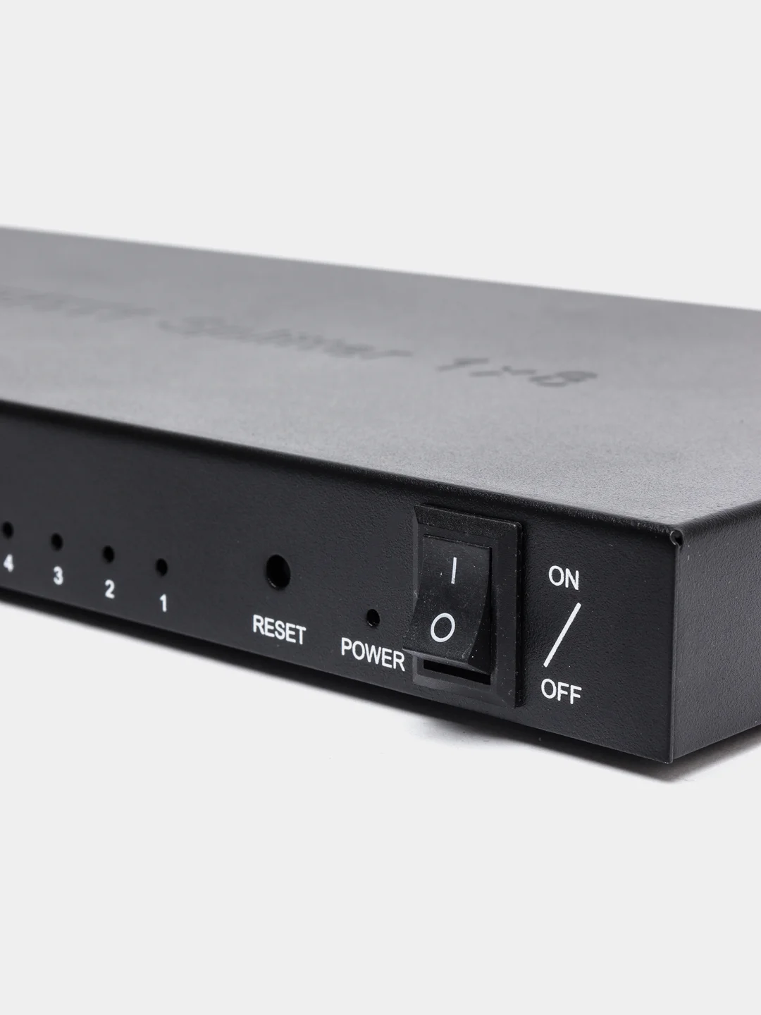 Разветвитель сплиттер, на 8 портов HDMI с усилителем, v1.4b, блок питания
