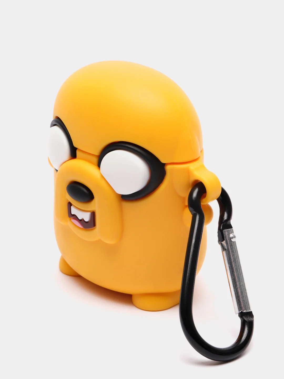 Желтый чехол для наушников AirPods 1/2 силиконовый
