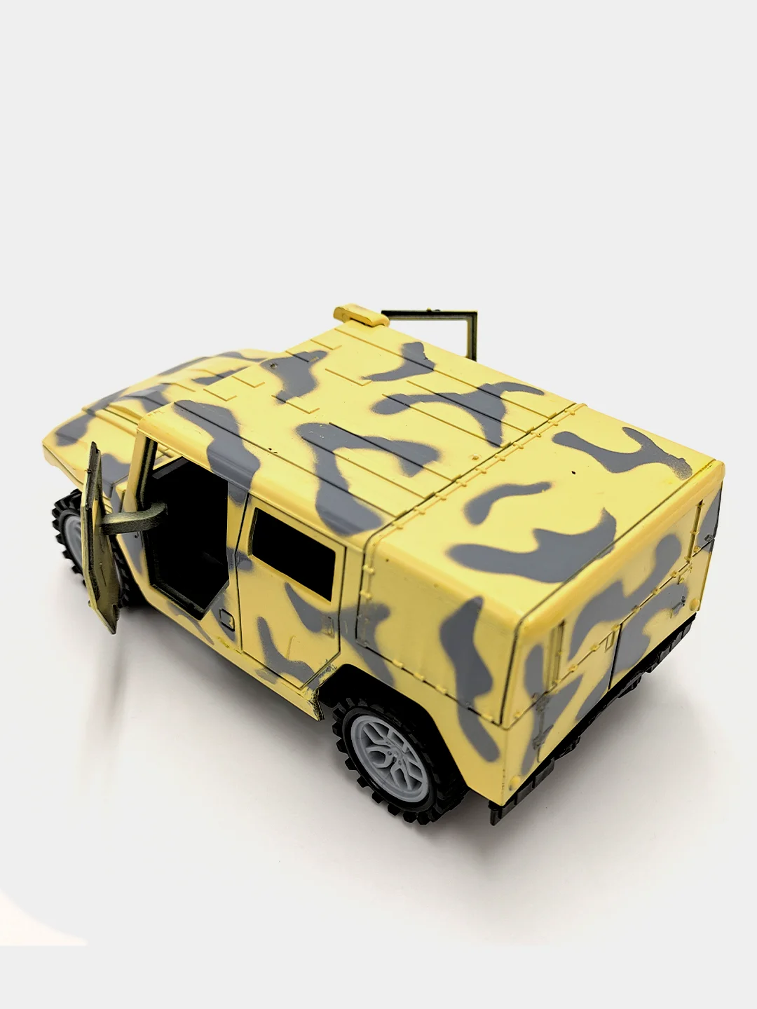 Бежевый игрушечная машинка военный джип Hummer, Тигр