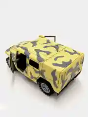 Бежевый игрушечная машинка военный джип Hummer, Тигр