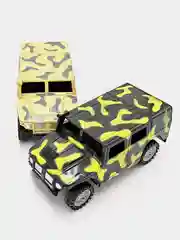 Бежевый игрушечная машинка военный джип Hummer, Тигр