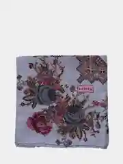 Серый платок "Бамбуковый"