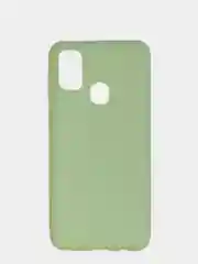 Лесной зеленый чехол Samsung Galaxy M21 / M30s, Самсунг Галакси М21 / М30с силиконовый