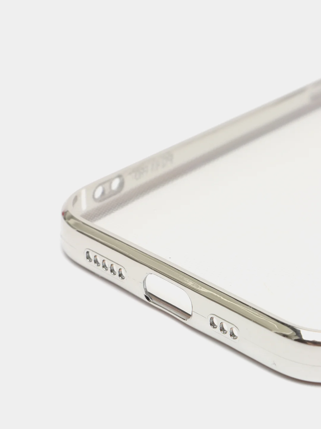 Серебряный прозрачный чехол Apple iPhone 7/8/SE2/11Pro/12pro