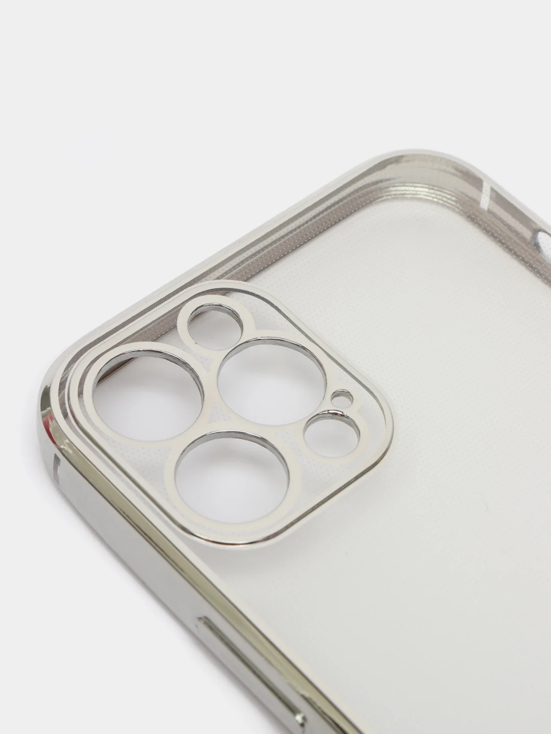 Серебряный прозрачный чехол Apple iPhone 7/8/SE2/11Pro/12pro