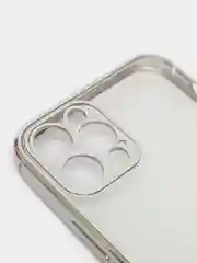 Серебряный прозрачный чехол Apple iPhone 7/8/SE2/11Pro/12pro