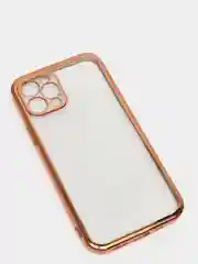 Золотой прозрачный чехол Apple iPhone 7/8/SE2/11Pro/12pro