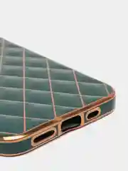 Зеленый роскошный силиконовый чехол Apple iPhone 7/8/SE2/11Pro/12pro